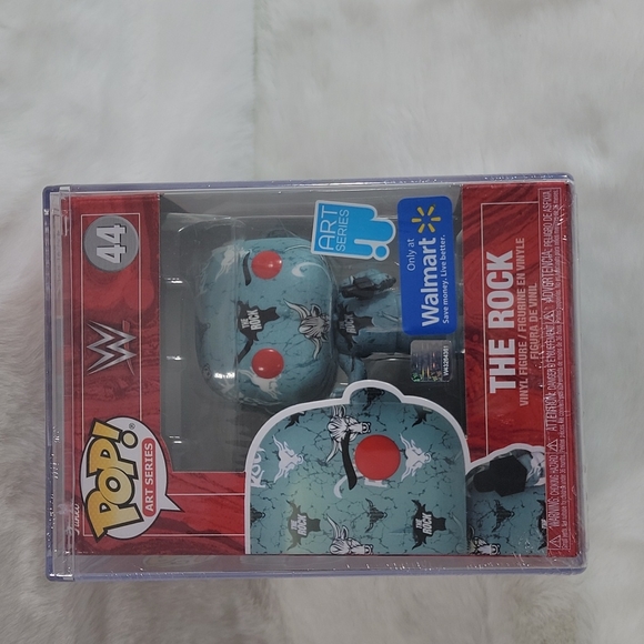 Funko | Toys | Funko Pop Art Series The Rock 44 Only At Walmart | Poshmark